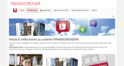 Desktop Screenshot of firmenordner.de